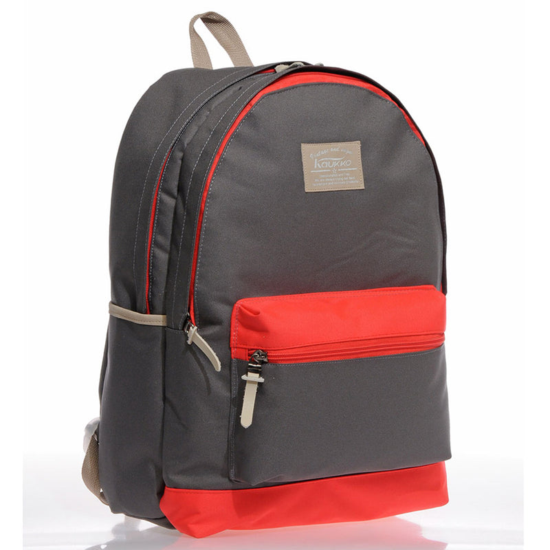 Kaukko Wıchlıght Gri Mercan Unisex Okul Sırt Çantası