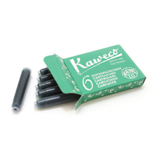Kaweco 6'lı Yeşil Kartuş - Dolma Kalem Yedek Mürekkep
