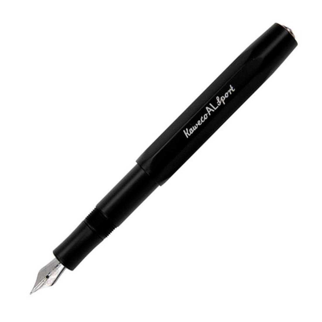 Kaweco Al Sport Siyah Medium Uç Dolma Kalem - Yumuşak Yazım, İmza ve Hediyelik Kalem
