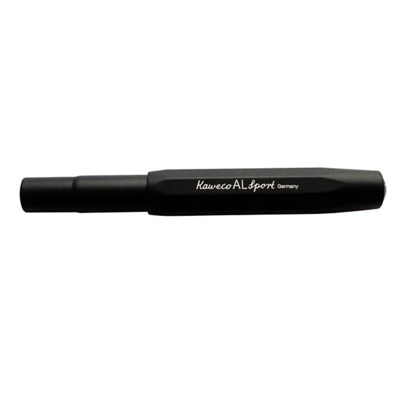 Kaweco Al Sport Siyah Medium Uç Dolma Kalem - Yumuşak Yazım, İmza ve Hediyelik Kalem