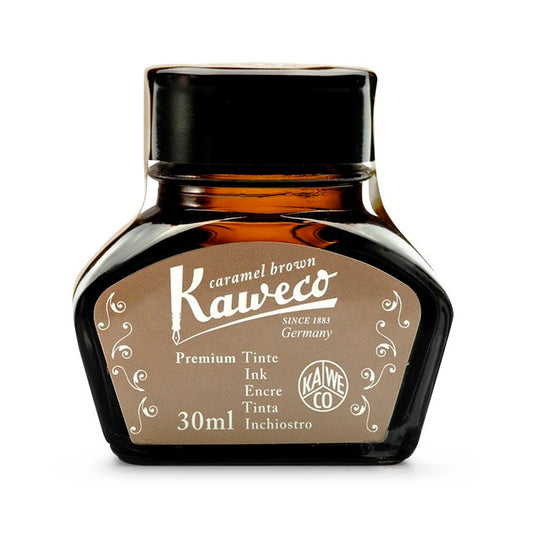 Kaweco Karemel Kahve 30 ml Şişe Mürekkep - Dolma Kalem ve Yazım İçin