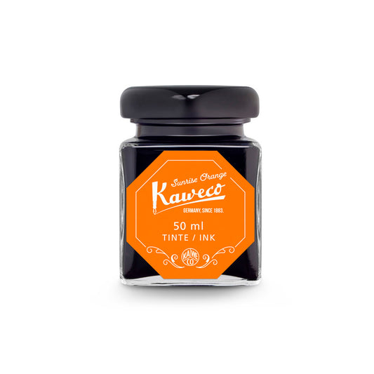 Kaweco Şişe Mürekkep Gün Batımı Turuncusu 50 ml - Dolma Kalem ve Sanatsal Yazım İçin