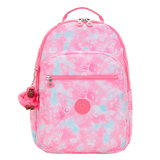 Kipling Seoul Lap Garden Clouds Large Sırt Çantası KI5816-2PE