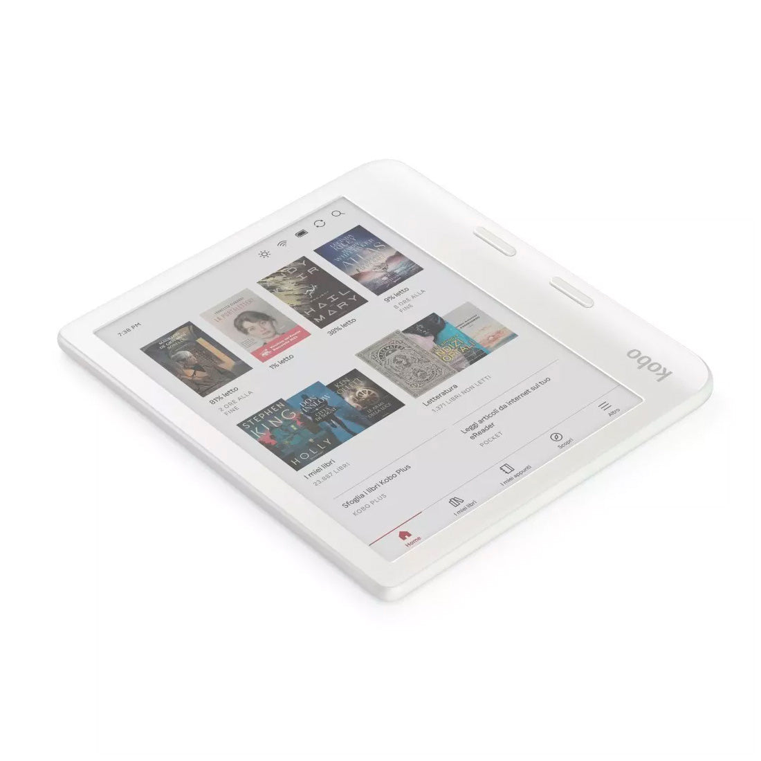 Kobo Libra Colour E-Rdr, Beyaz