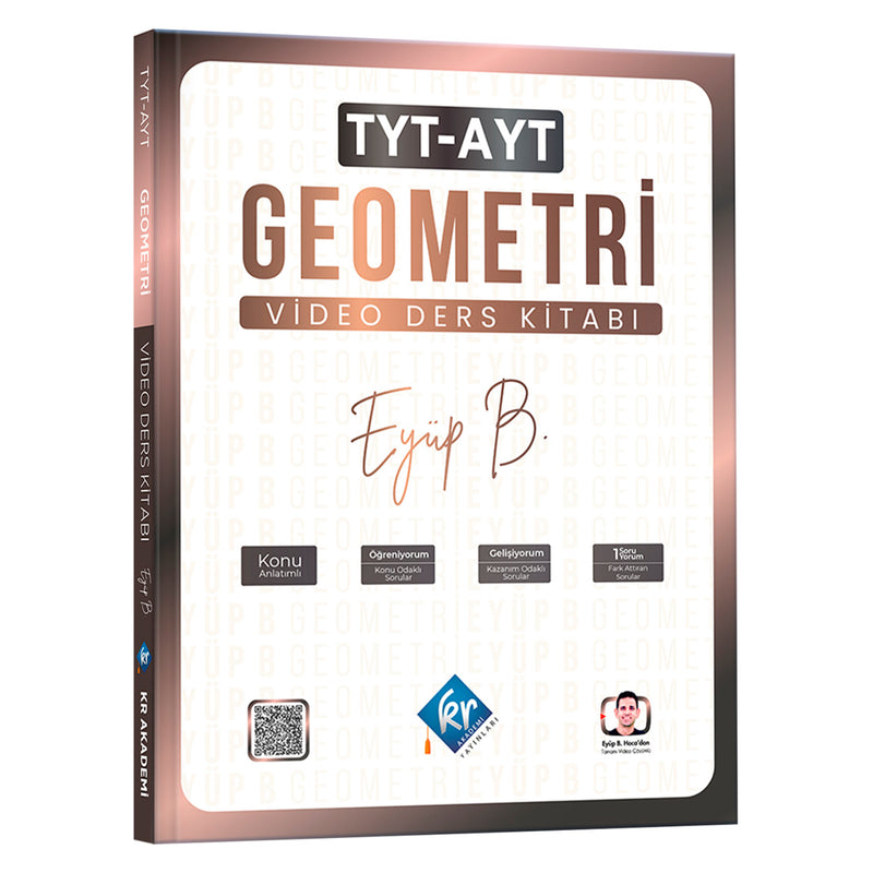 KR Akademi Yayınları TYT AYT Geometri Video Ders Kitabı