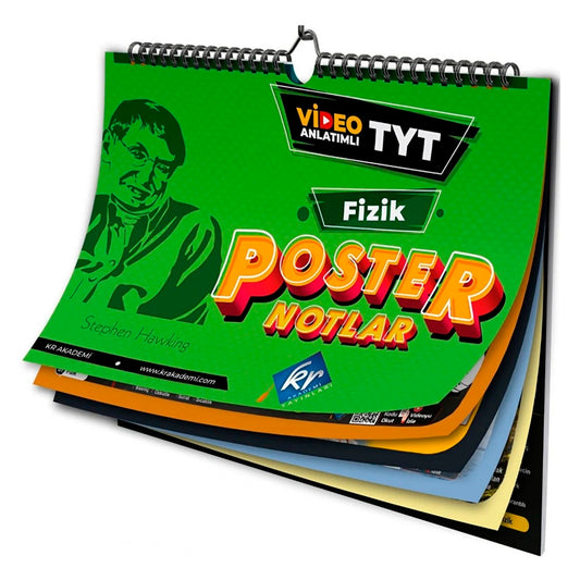 KR Akademi Yayınları TYT Fizik Poster Notlar