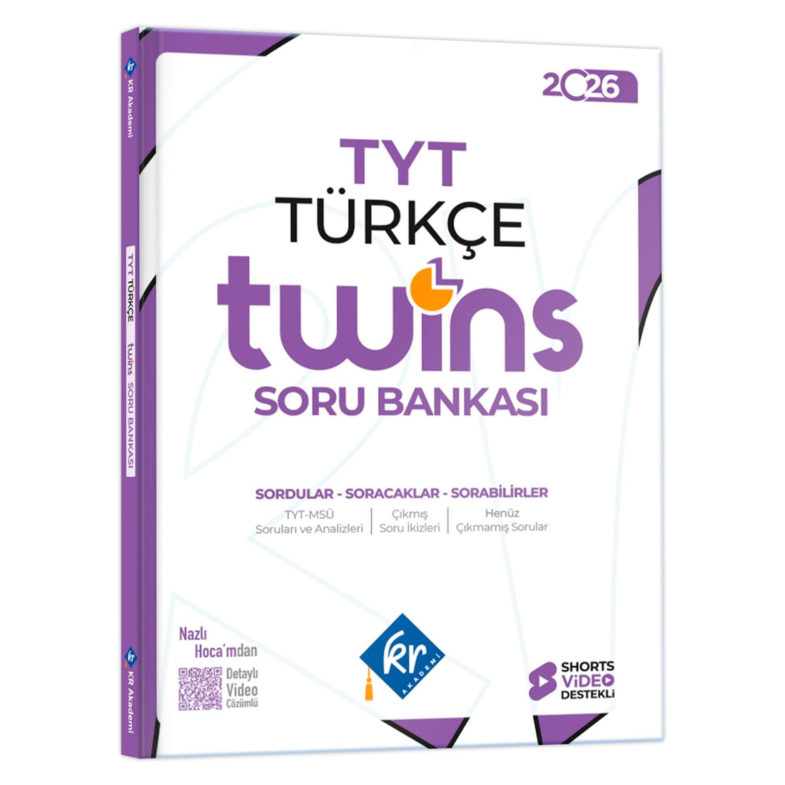 KR Akademi Yayınları TYT Twins Türkçe Soru Bankası