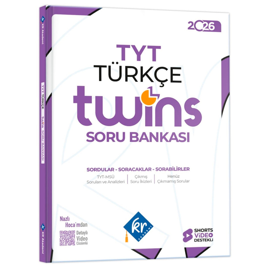 KR Akademi Yayınları TYT Twins Türkçe Soru Bankası