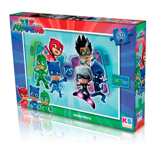 KS Games Pj Masks Çocuk 100 Parça Puzzle