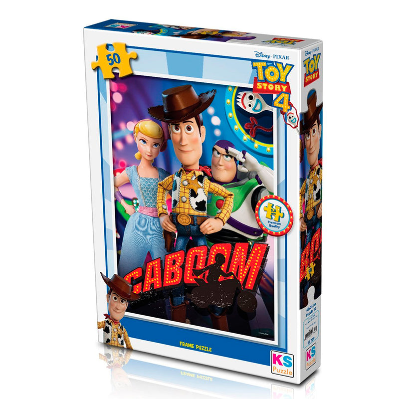 KS Games Cars-2 100 Parça Çocuk Puzzle