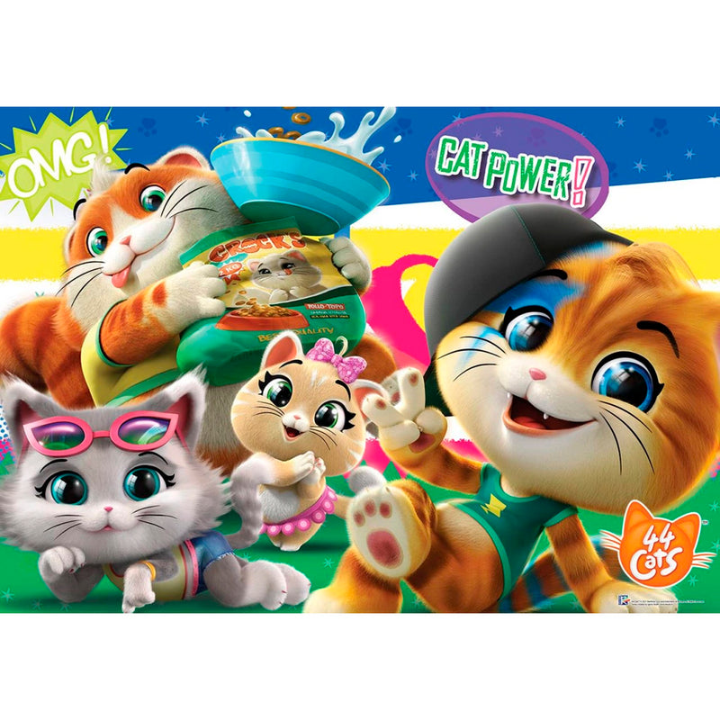 Ks Games Cat 100 Parça Puzzle 714