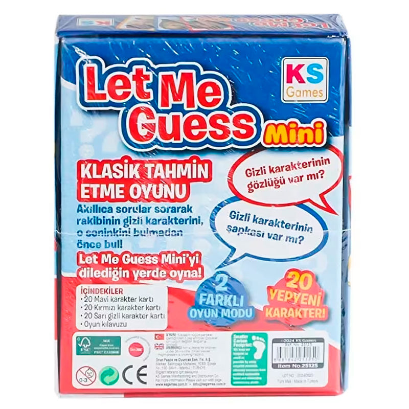 Ks Games Let Me Gues Mini 25125