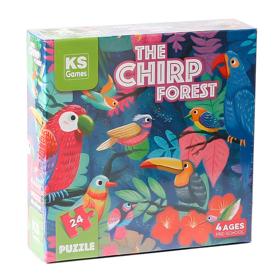 Ks Games The Chirp Forest Çocuk Puzzle 0-25 Parça