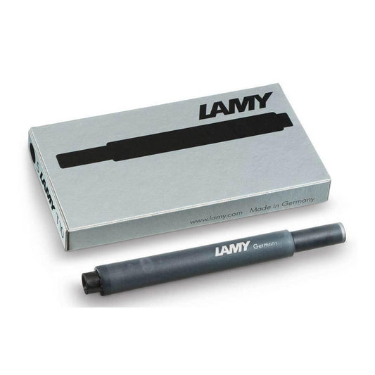 Lamy 5'li Siyah Dolma Kalem Kartuşu - Yedek Mürekkep ve Akıcı Yazım İçin