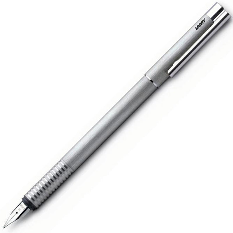 Lamy Logo Serisi Dokulu Çelik Gövde Dolma Kalem - Hediyelik İmza ve Ofis Kalemi