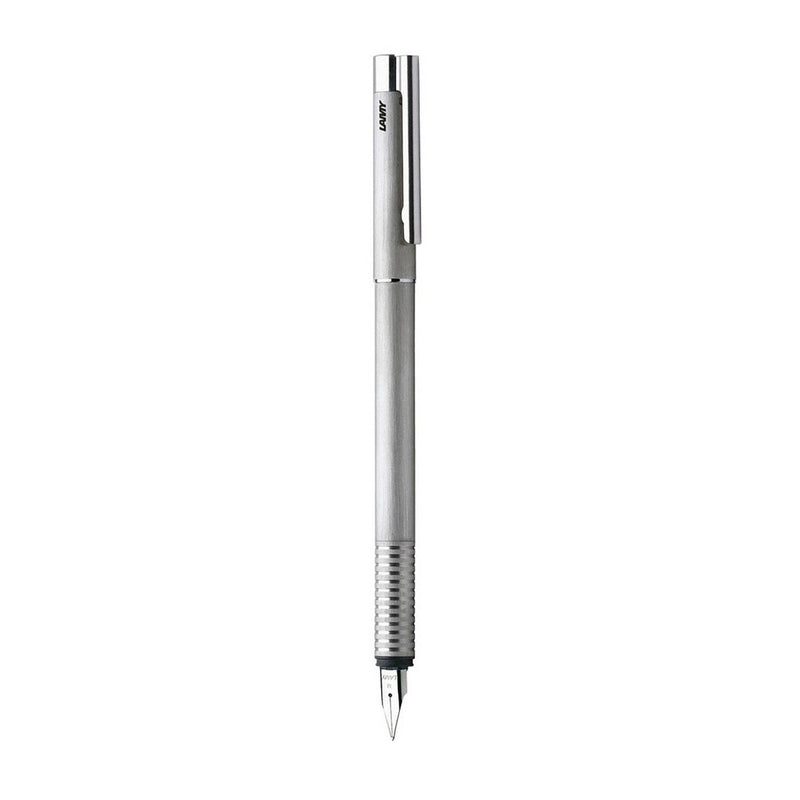 Lamy Logo Serisi Dokulu Çelik Gövde Dolma Kalem - Hediyelik İmza ve Ofis Kalemi