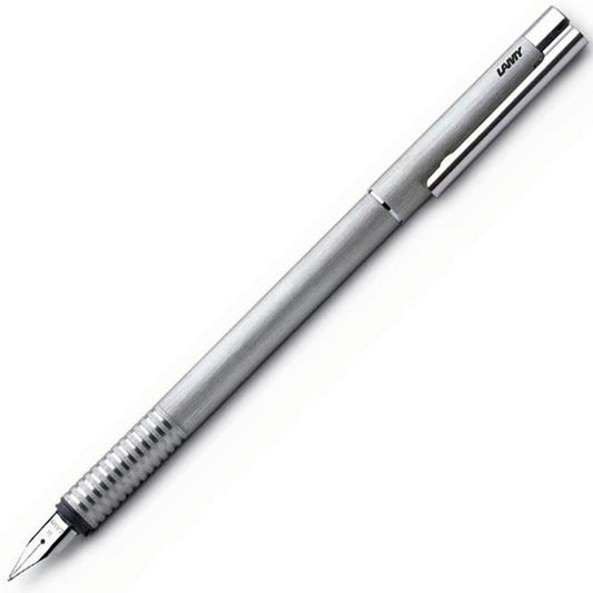 Lamy Logo Serisi Dokulu Çelik Gövde Dolma Kalem - Hediyelik İmza ve Ofis Kalemi