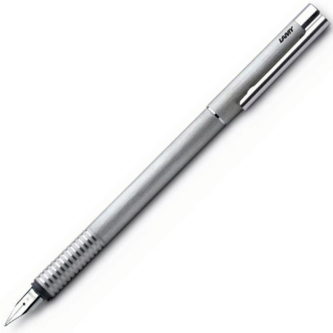 Lamy Logo Serisi Dokulu Çelik Gövde Dolma Kalem - Hediyelik İmza ve Ofis Kalemi