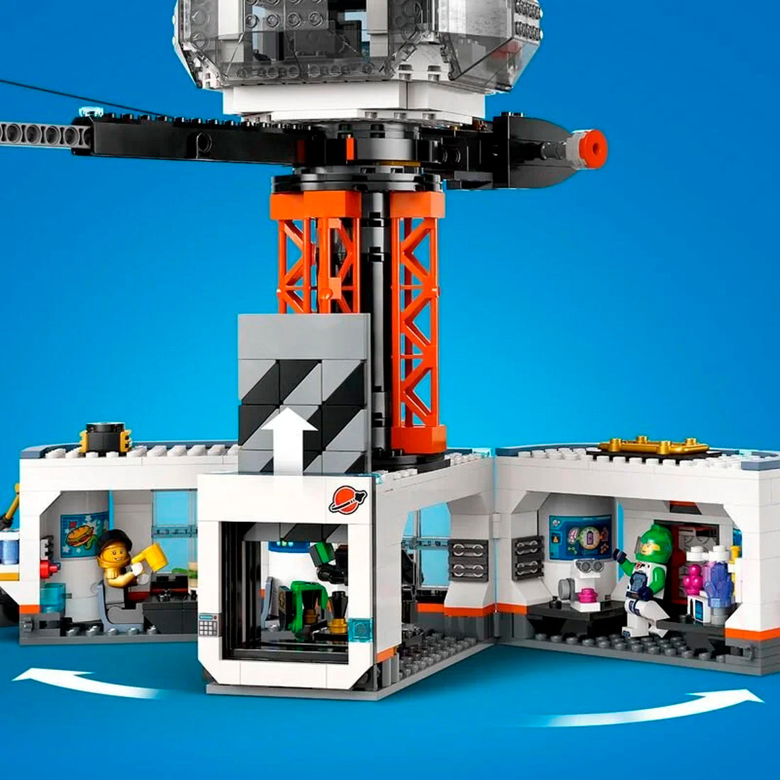 Lego City Uzay Üssü ve Roket Fırlatma Rampası 60434