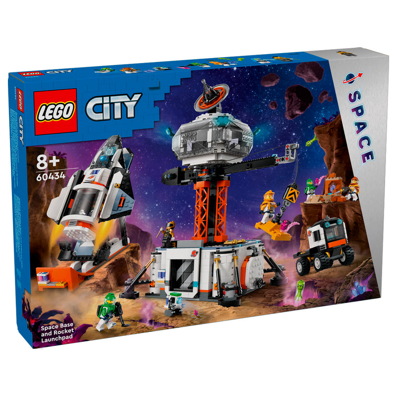 Lego City Uzay Üssü ve Roket Fırlatma Rampası 60434