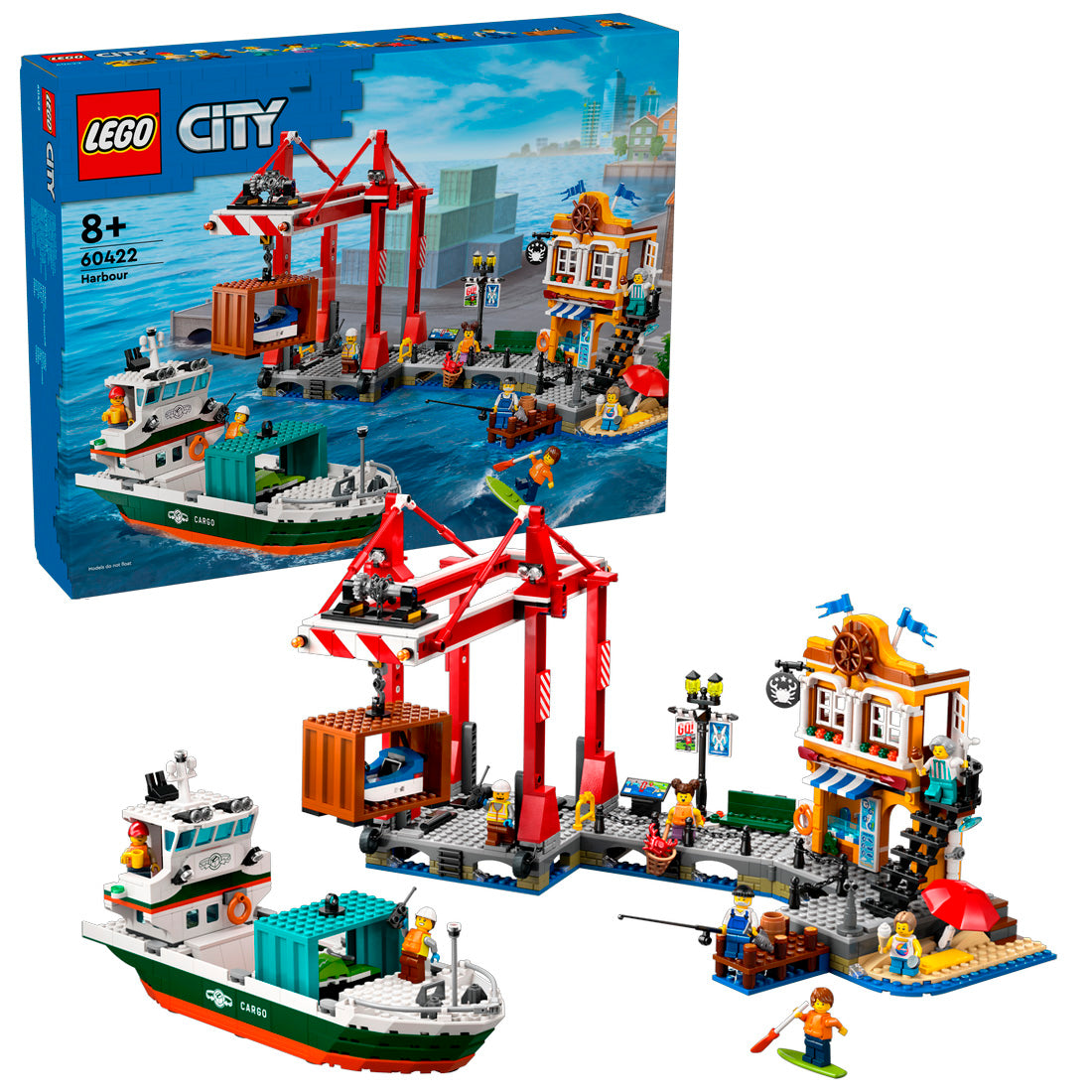 Lego City Yük Gemili Liman 60422