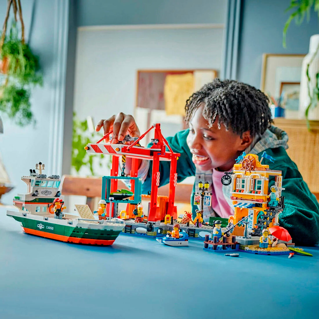 Lego City Yük Gemili Liman 60422