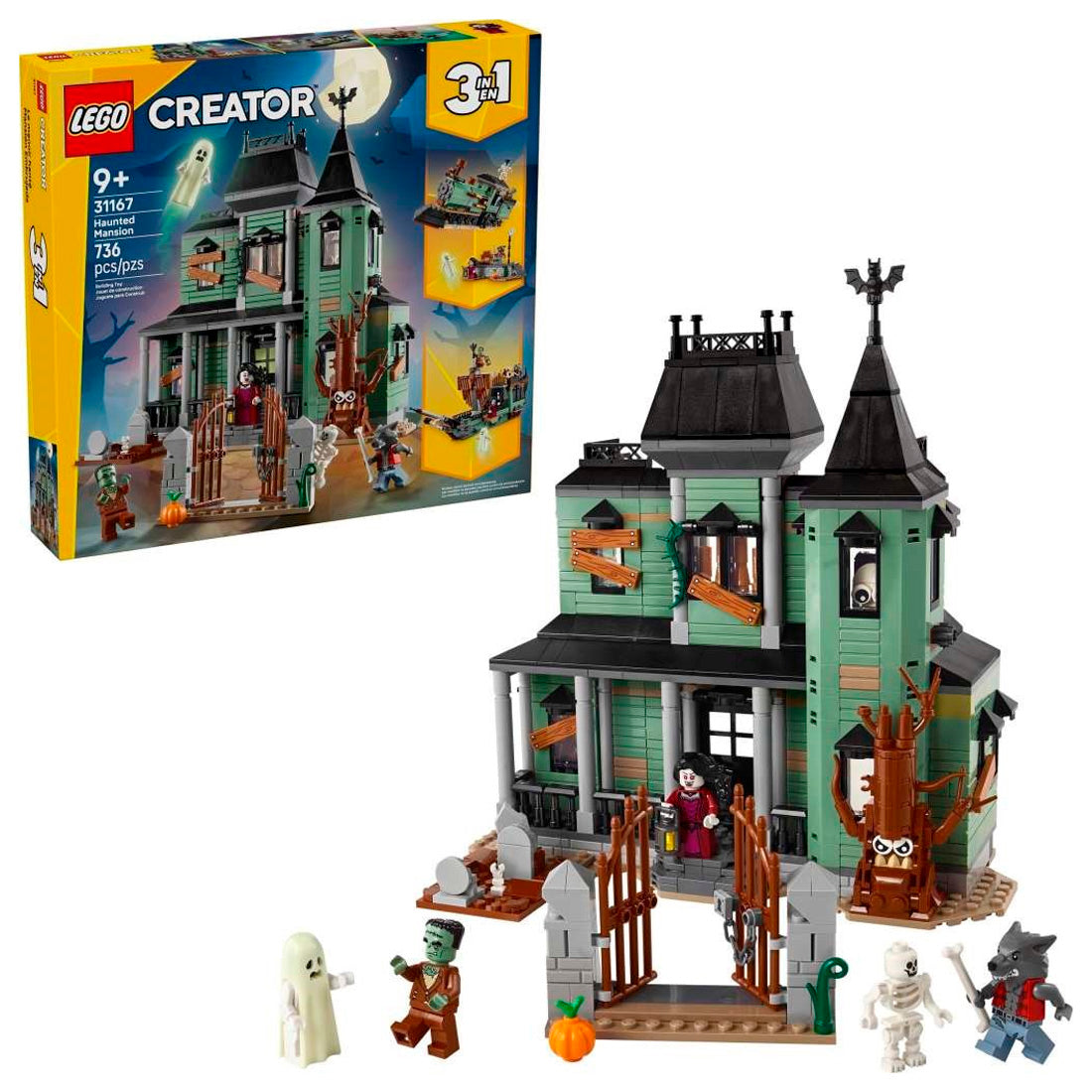 Lego Creator Hayaletli Köşk-4 31167