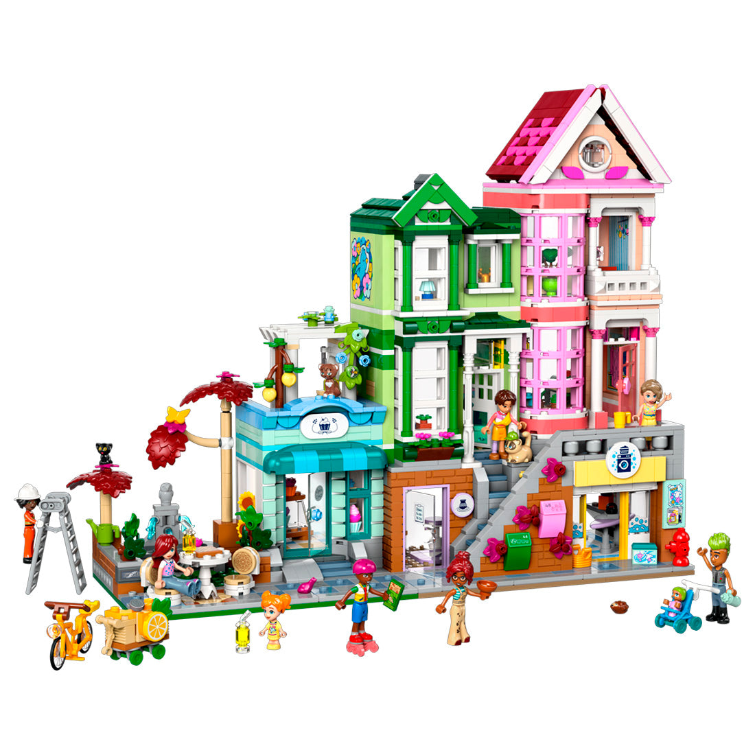 Lego Friends Heartlake City Daireleri ve Mağazaları 42670
