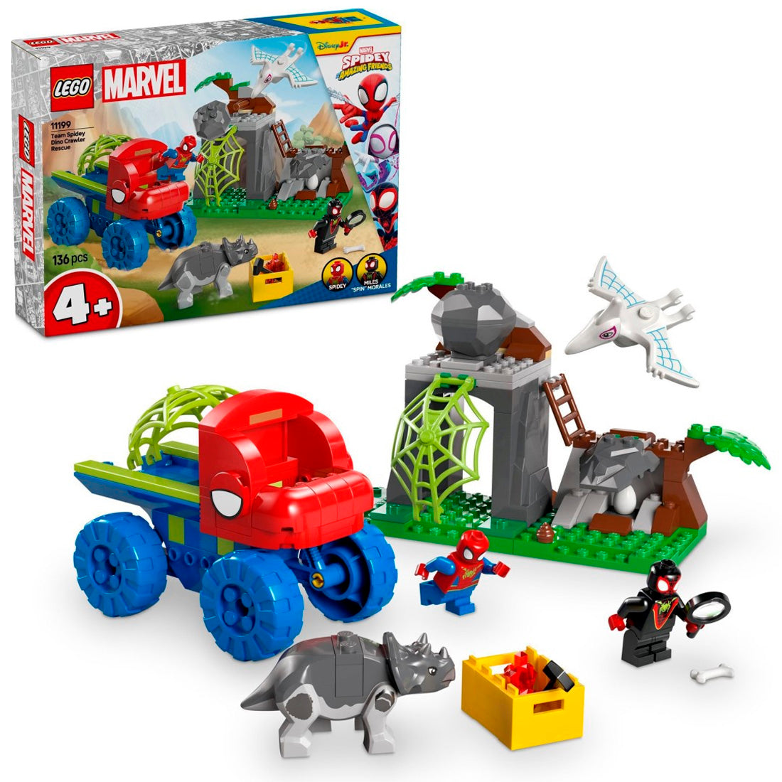 Lego Marvel 11199 Spıdey Ekıbı Kurtarma Kamyonu-3