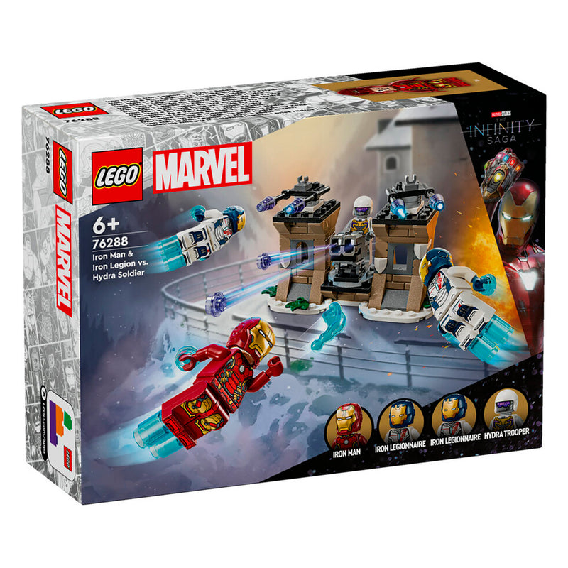 Lego Marvel İron Man ve İron Ordusu Hydra Soldier'a Karşı 76288