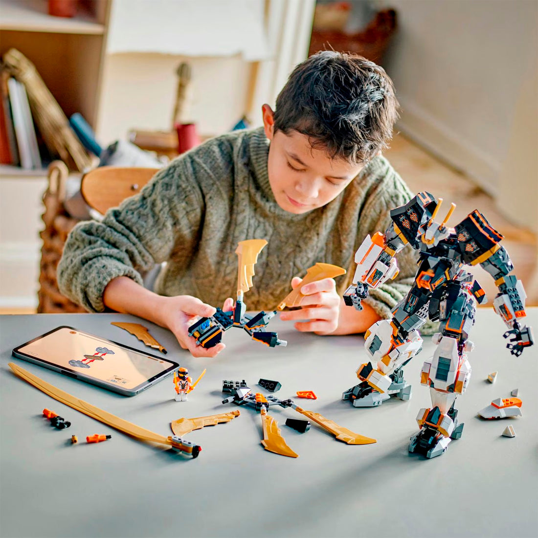 Lego Ninjago Cole'un Titan Ejderha Robotu 71821