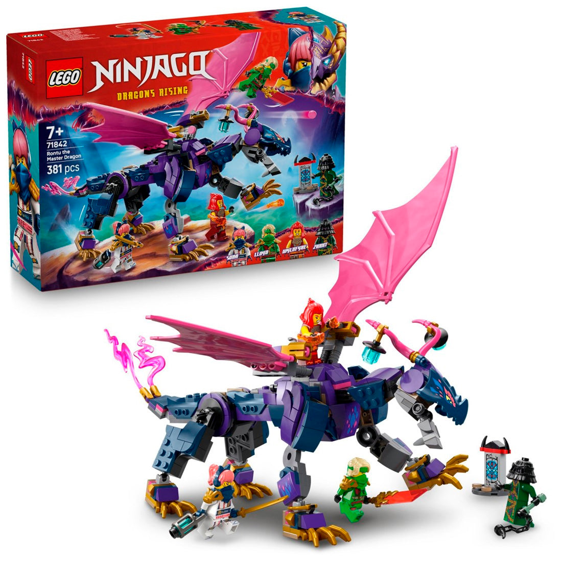 Lego Ninjago Rontu Ejderha Ustası-3 71842
