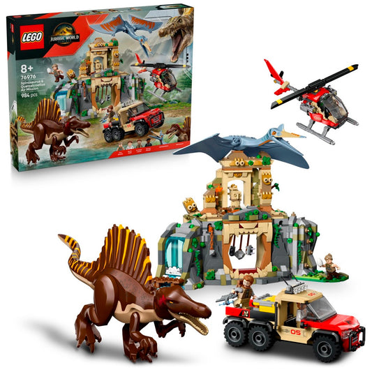 Lego Spinosaurius Quetzalcoatlus Hava Görevi Ljw76976