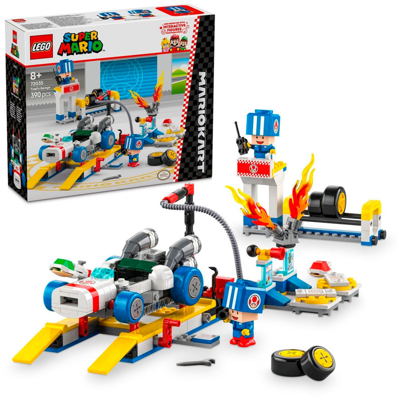 Lego Super Mario Toad Garajı-5 72035