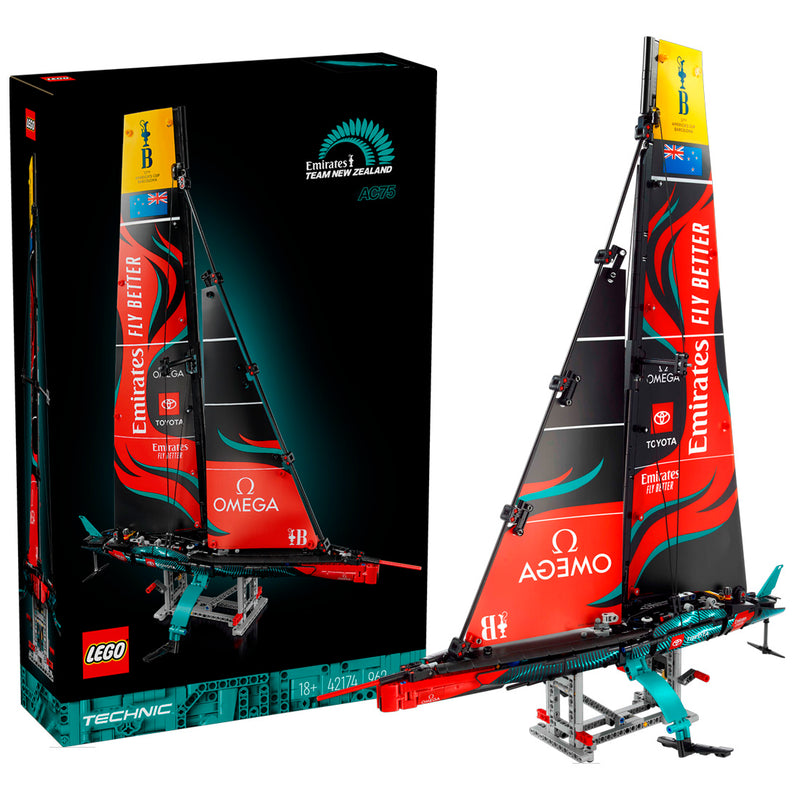 Lego Technic Emirates Team New Zealand AC75 Yat 42174