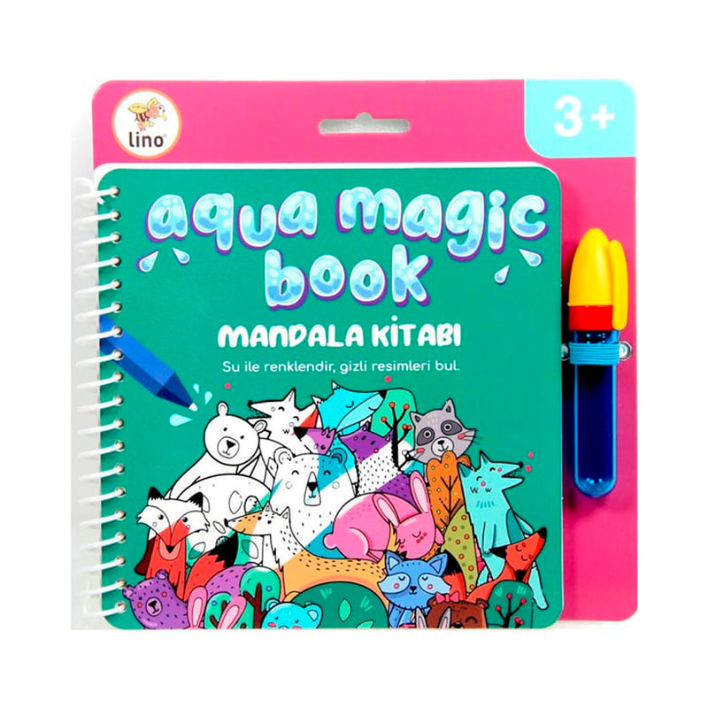 Lino Aqua Magic Book Mandala Sihirli Boyama Tfl-1003