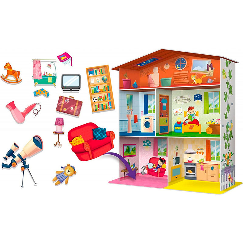 Lisciani Ev Yapim Seti 3D House S00008102