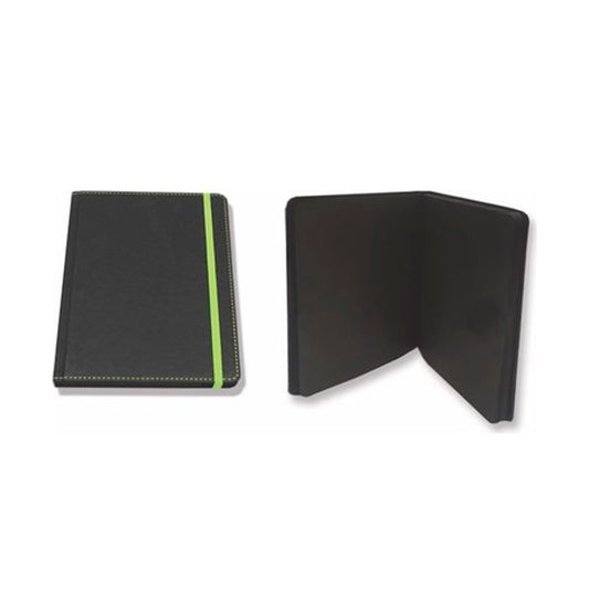 Lizy Thermo Kapak 14x10 cm Lastikli Siyah 120 Sayfa Defter - Eskiz, Not Tutma ve Planlayıcı Defter