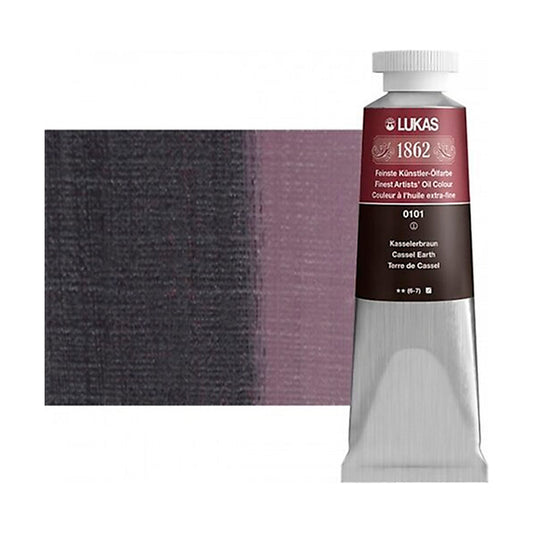 Lukas 1862 37 Ml. Cassel Kahverengi Yağlı Boya - Sanatçı ve Profesyonel Resim Malzemesi