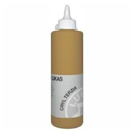 Lukas Cryl Terzia Yellow Ochre 500 ml Akrilik Boya - Sanat, Resim ve Hobi Boyası