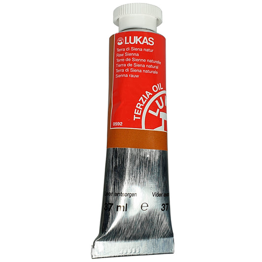 Lukas Terzia Oil Doğal Terra Sienna 37 ml. Yağlı Boya - Sanatsal ve Profesyonel Resim Boyası