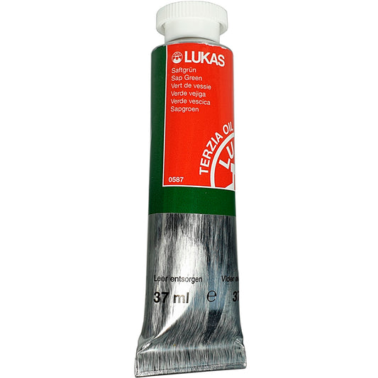 Lukas Terzia Yaprak Yeşili 37 ml. Yağlı Boya - Profesyonel Sanat ve Resim Boyası