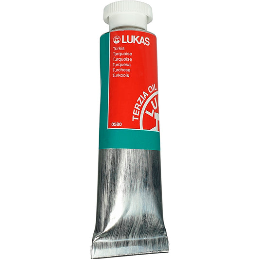 Lukas Terzia Oil Turkuaz 37 ml. Yağlı Boya - Sanatsal Resim ve Hobi Boyası