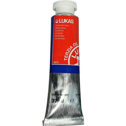Lukas Terzia Oil Ultramarin- Koyu 37 ml. Yağlı Boya - Profesyonel Sanatçı ve Tuval Boyası