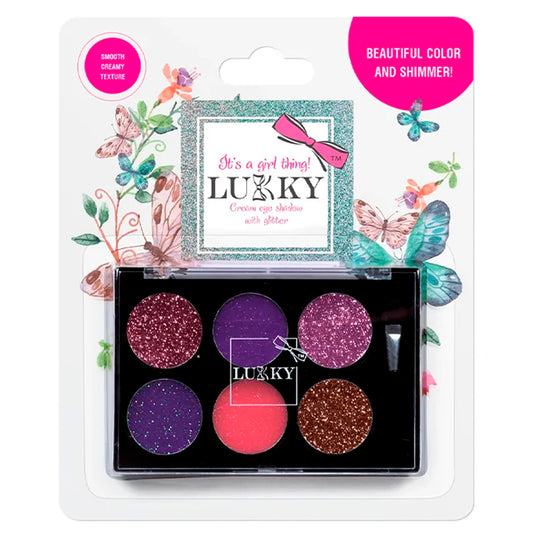 Lukky 6 Renkli Göz Farı (Lila, Pembe, Fuşya, Mor, Açik P)