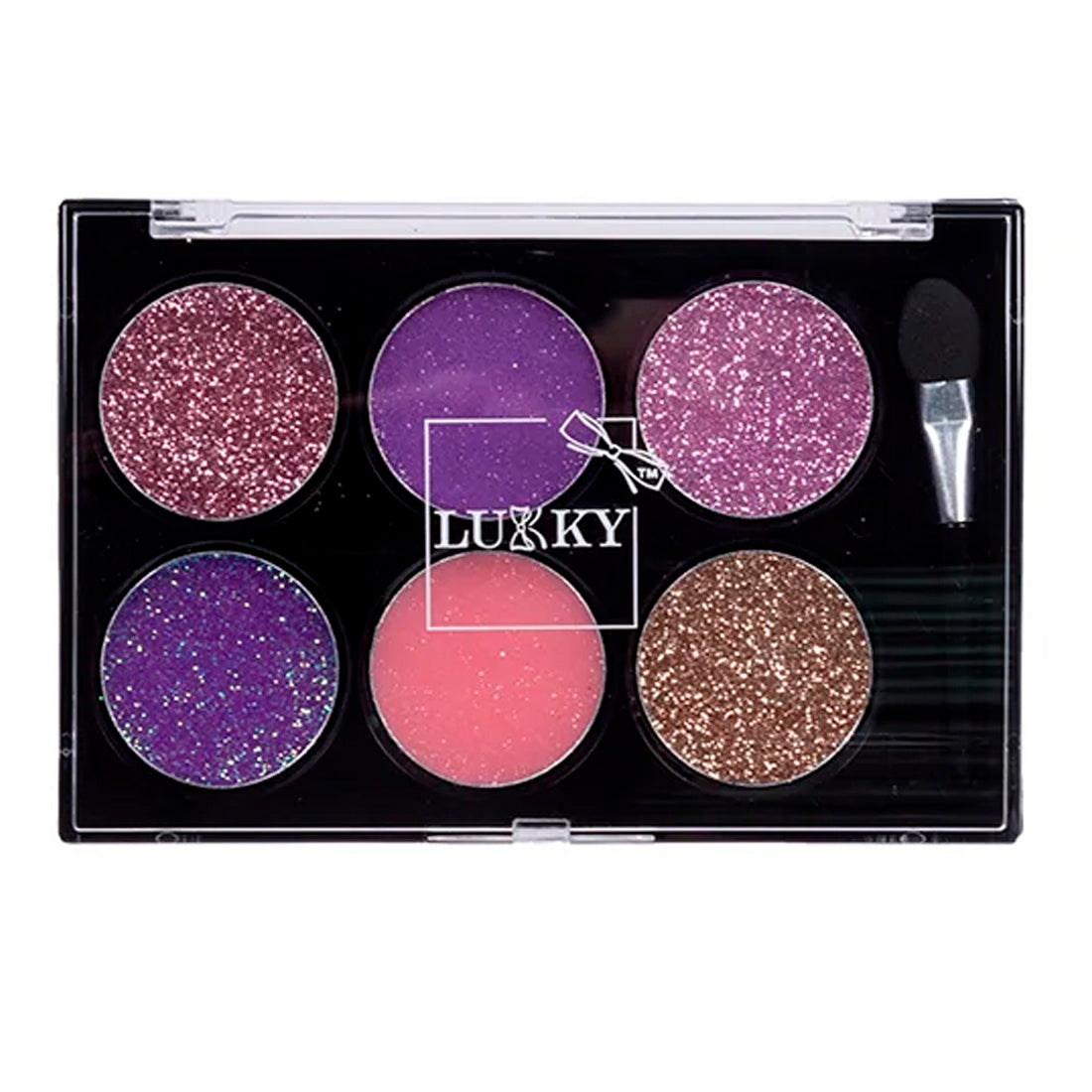Lukky 6 Renkli Göz Farı (Lila, Pembe, Fuşya, Mor, Açik P)
