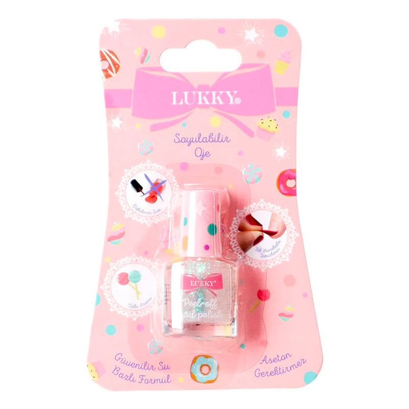 Lukky Confetti Serisi Parıltılı Inci Oje 3,5Ml