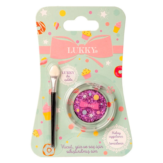 Lukky Vücut Ve Saç Için Mor Parilti 1G