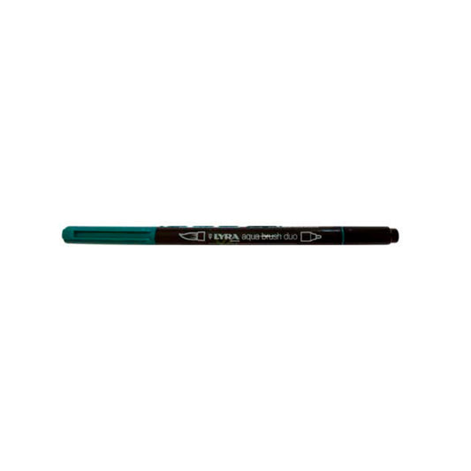 Lyra Aqua Brush Duo Marker Yeşil - Sanatçı Çizim ve Boyama Kalemi