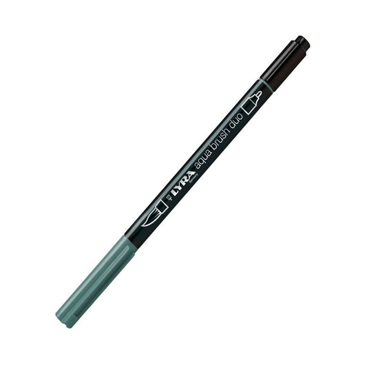 Lyra Aqua Brush Duo Marker - Cold Grey Medium Sanat, Çizim ve Boyama Fırça Uçlu Kalemi